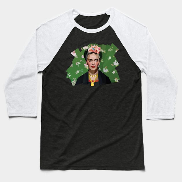 Frida Kalho Baseball T-Shirt by Sauher